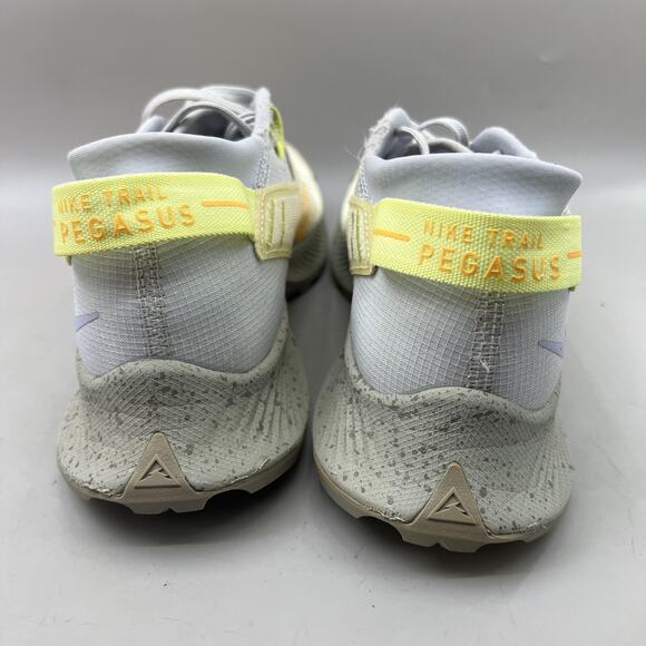 Nike Pegasus Trail 2 Running Shoes Women Size 6.5 Gray Yellow Comfort Sneakers - Picture 4 of 8